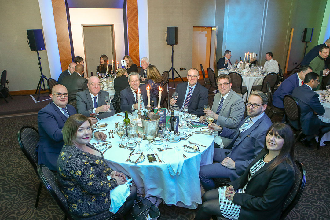 The Fred. Olsen team enjoying the Group Leisure Awards afer party