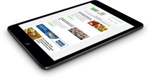 FMT newsletter on iPad