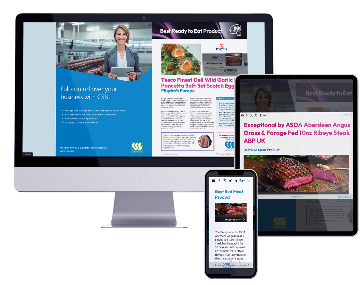 FMT Article View on various devices